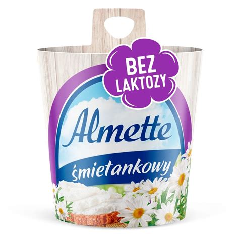 Almette Puszysty serek twarogowy śmietankowy bez laktozy 150 g Zakupy