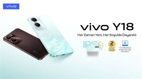 Vivo Y18 Türkiyede raflardaki yerini aldı LOG