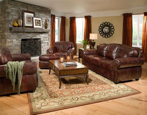 Brown Leather Sofa Chair - sofa living room ideas