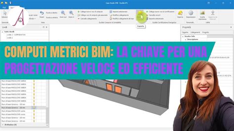 Computi Metrici Bim La Chiave Per Una Progettazione Veloce Ed