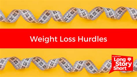 Weight Loss Hurdles Dr David Long Lubbock Cooper Health Center