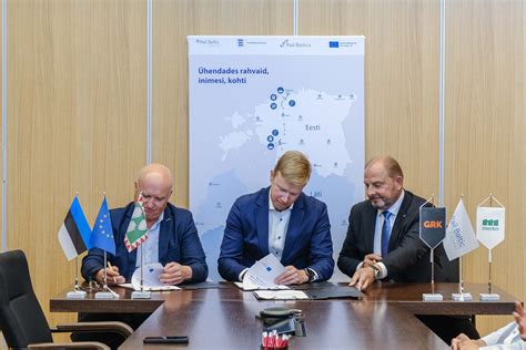 Rail Baltica Paraksta V L Vienu L Gumu Par Pamattrases B Vniec Bu