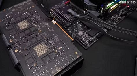 The Mac Pro Installed A Dual Gpu Amd Radeon Pro W6800x Duo Graphics Card On The Pc And The