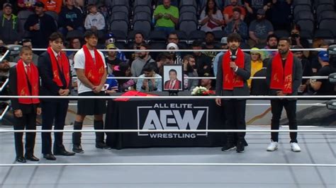 Tony Khan Pays Tribute To Antonio Inoki In Aew Wrestledream Opening