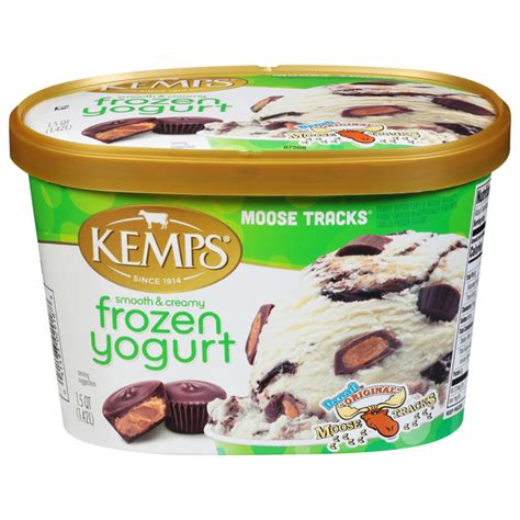 Save On Kemps Frozen Yogurt Smooth And Creamy Moose Tracks Order Online