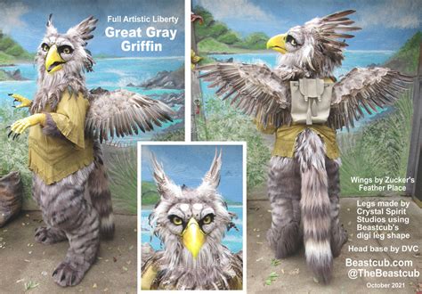 Great Gray Griffin by LilleahWest on DeviantArt