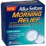 Alka-Seltzer Morning Relief Effervescent Tablets - 24 Tablets - Medshopexpress