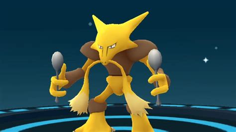 Kadabra Evolving Into Alakazam In Pokémon Go Rare Evolution In Pokemon