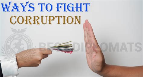 10 Ways To Fight Corruption Toward Transparent Society