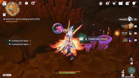 Embercore Flower Locations Best Farming Spots In Genshin One Esports