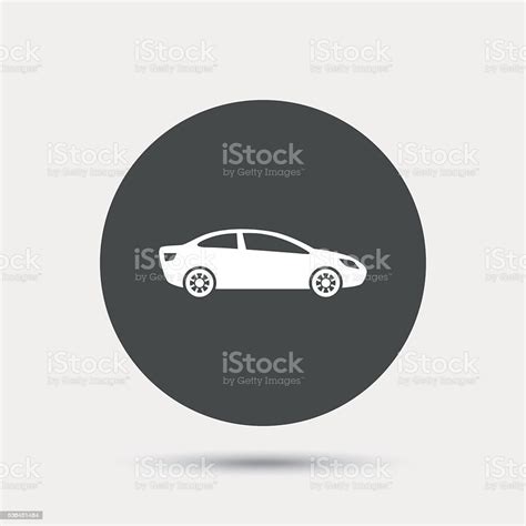 Car Sign Icon Sedan Saloon Symbol Stock Illustration Download Image