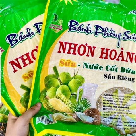 Bánh Phồng Sữa Nhơn Hoàng Đặc Sản Miền Tây 400g Winnie House