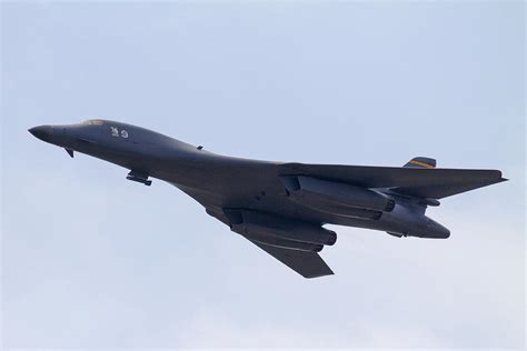 Rockwell B-1B Bomber with Wings Swept Photograph by David M Porter | Pixels