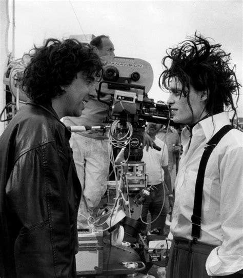 Johnny Depp Edward Scissorhands Behind The Scenes