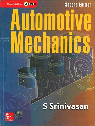 Automotive Mechanics Srinivasan 9780070494916 Abebooks