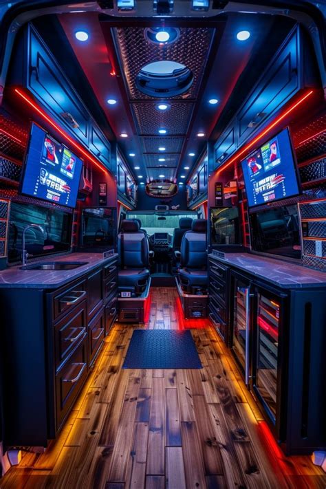 Adventure Van Interior Concept: Straight to the Game in 2024 | Camper ...