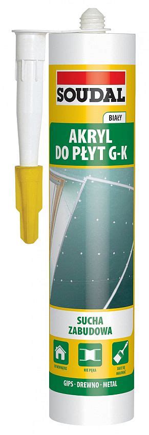 Soudal Acryl für Gipskartonplatten Weiß 280ml MasterBau Shop