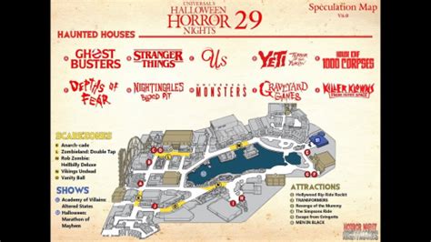 Halloween Horror Nights 29 Hhn Orlando Houses Tier List Community