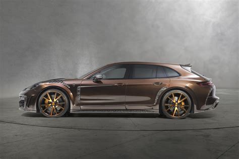 Mansory Carbon Fiber Body Kit Set For Porsche Panamera Sport Turismo