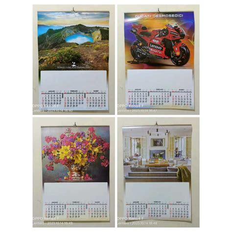 Jual Kalender Triwulan Lembar Shopee Indonesia