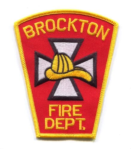 Brockton Fire Department Patch Massachusetts MA – 911Patches.com