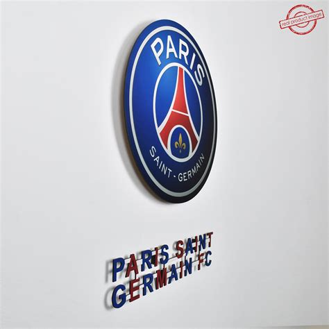 Paris Saint Germain FC Team Logo.wall Art Paris Saint Germain Fc.for ...