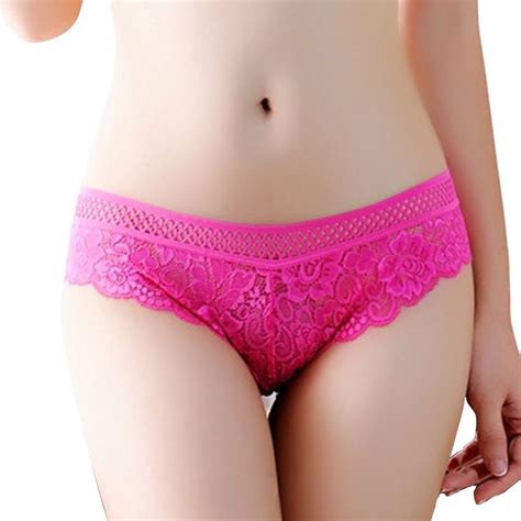 2020 Teenage Girl Panties Lace Underwear Cheecky Female Hollow Waist