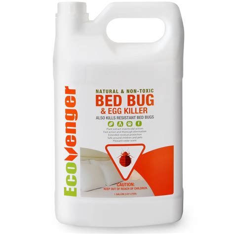 Ecovenger Bed Bug Killer 1 Gallon Jug Ecoraider Natural Bed Bug Killer