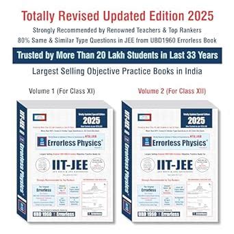 Buy Ubd Errorless Physics For Iit Jee Main Advanced As Per Nta