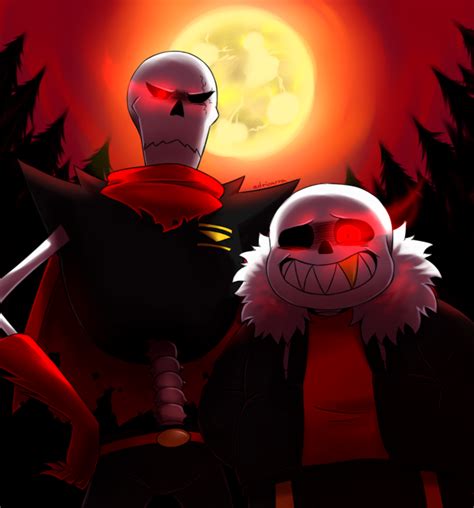 นิยาย Undertale All Sans Au ลำดับตอนที่ 2 Underfell Sans Dek