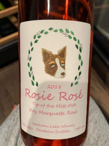 Walloon Lake Rosie Rosé Marquette Dry Vivino US