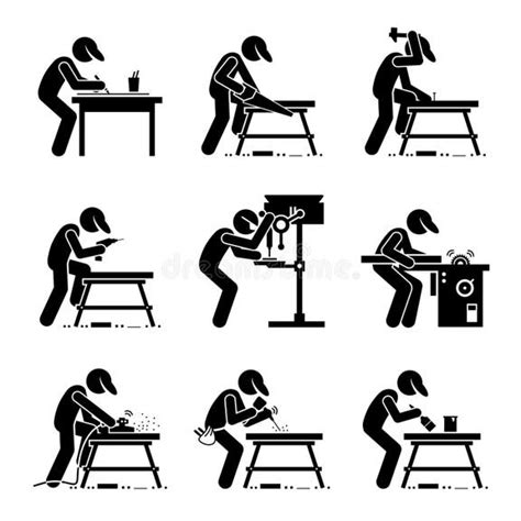 Carpenter Clipart Stock Illustrations 2215 Carpenter Clipart Stock