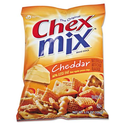 Chex Mix® Chex Mix Cheddar Flavor Trail Mix 375oz Bag 8box National Everything Wholesale