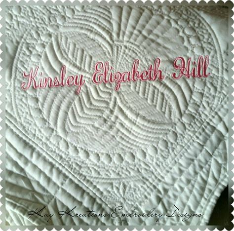 Monogrammed Baby Blankets Girls & Boys Quilted Baby Blanket - Etsy