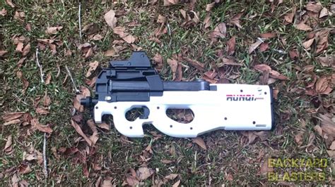 [range Test] Fully Automatic Electric P90 Gel Ball Blaster Youtube