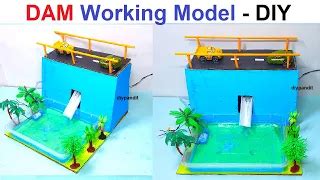 How To Make Dam Working Model Science Project For Exhibition Science