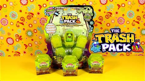 The Trash Pack Gross Zombies Ultra Rare Trashies Surprise Unboxing 045