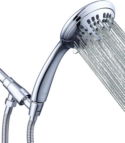 G Promise High Pressure Shower Head Spray Setting Hand Held Shower