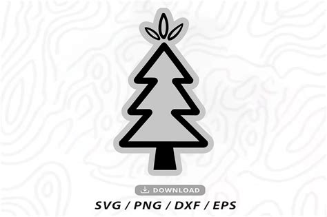 Christmas Tree Svg Vector, Christmas Svg Graphic by Ya_Design Store ...