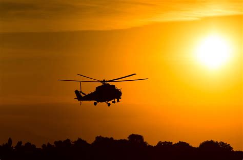 4k Mil Mi 24 Helicopters Silhouette Russian Hd Wallpaper Rare Gallery