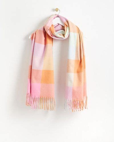 Orange Oliver Bonas Scarves And Mufflers For Women Lyst