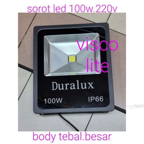 Jual Sorot Led Duralux 100watt 100w Tembak Led 100 Watt Floodlight 100