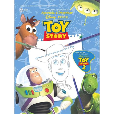 Guia Curso De Desenho Aprenda A Desenhar Disney Pixar Toy Story