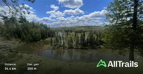 North Country Trail And Fife Lake Loop Michigan 349 Reviews Map