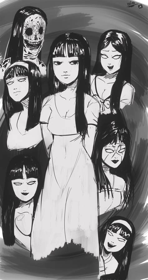 Tomie Kawakami Junji Ito Colllection By M4t4art On Newgrounds