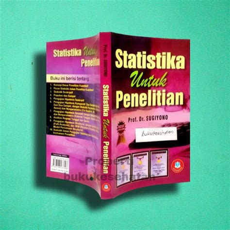 STATISTIK UNTUK PENELITIAN Prof Sugiyono EDISI TERBARU 2021 Lazada