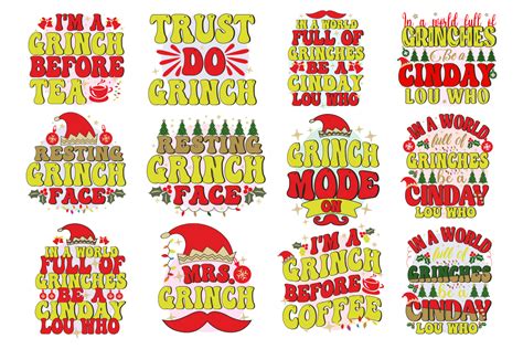 Grinch Sublimation Bundle Svg Graphic By Fusion Glitch · Creative Fabrica