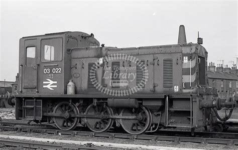 The Transport Library British Rail Diesel Loco Class 03 03022 At Boston In 1975 Barry J