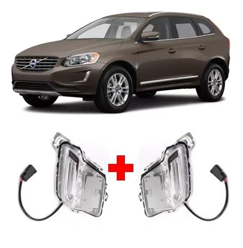 Farol Milha Neblina Volvo Xc Led Drl Par