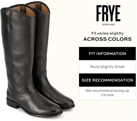 Frye Boots Sizing Chart: Find Your Perfect Fit Today! - Helpful Advice ...